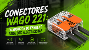 Conectores Wago 221 para electricistas